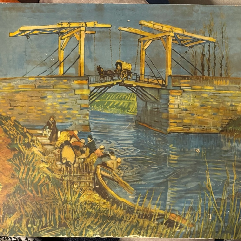 Bridge Art Print - The Draw Bridge At Arles - Picture 2 of 7